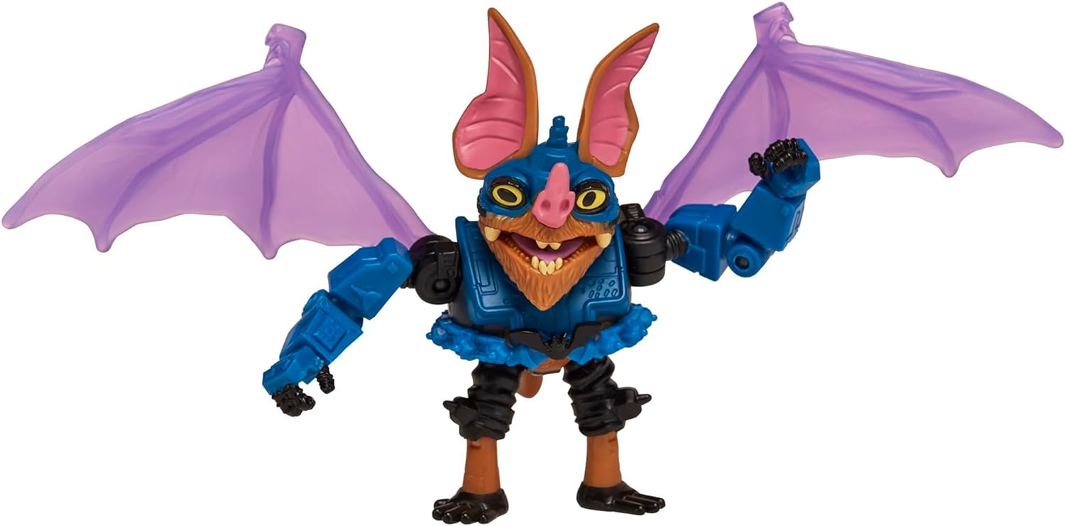 Teenage Mutant Ninja Turtles 83297 Mutant Mayhem 4-Inch Wingnut Basic Action Figure. Ideal Present for Boys 4 to 7 Years and TMNT Fans