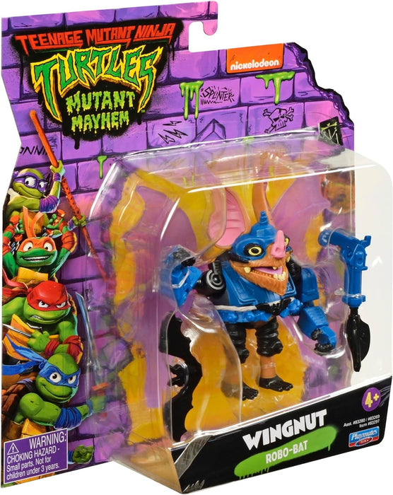 Teenage Mutant Ninja Turtles 83297 Mutant Mayhem 4-Inch Wingnut Basic Action Figure. Ideal Present for Boys 4 to 7 Years and TMNT Fans