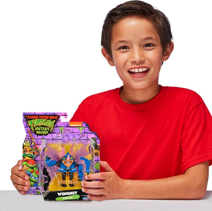 Teenage Mutant Ninja Turtles 83297 Mutant Mayhem 4-Inch Wingnut Basic Action Figure. Ideal Present for Boys 4 to 7 Years and TMNT Fans