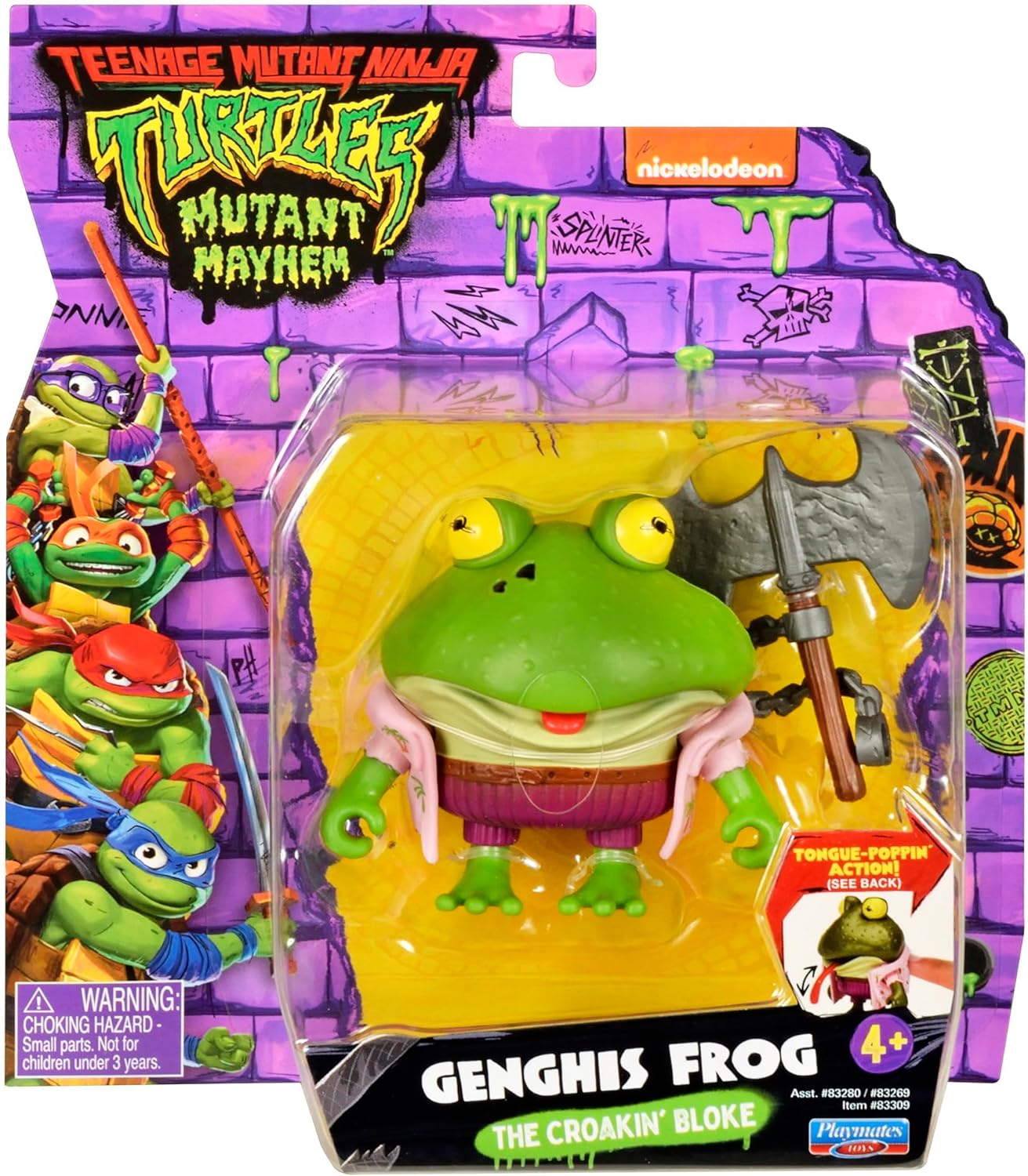 TMNT GENGHIS FROSCH GRUNDFIGUR (83269