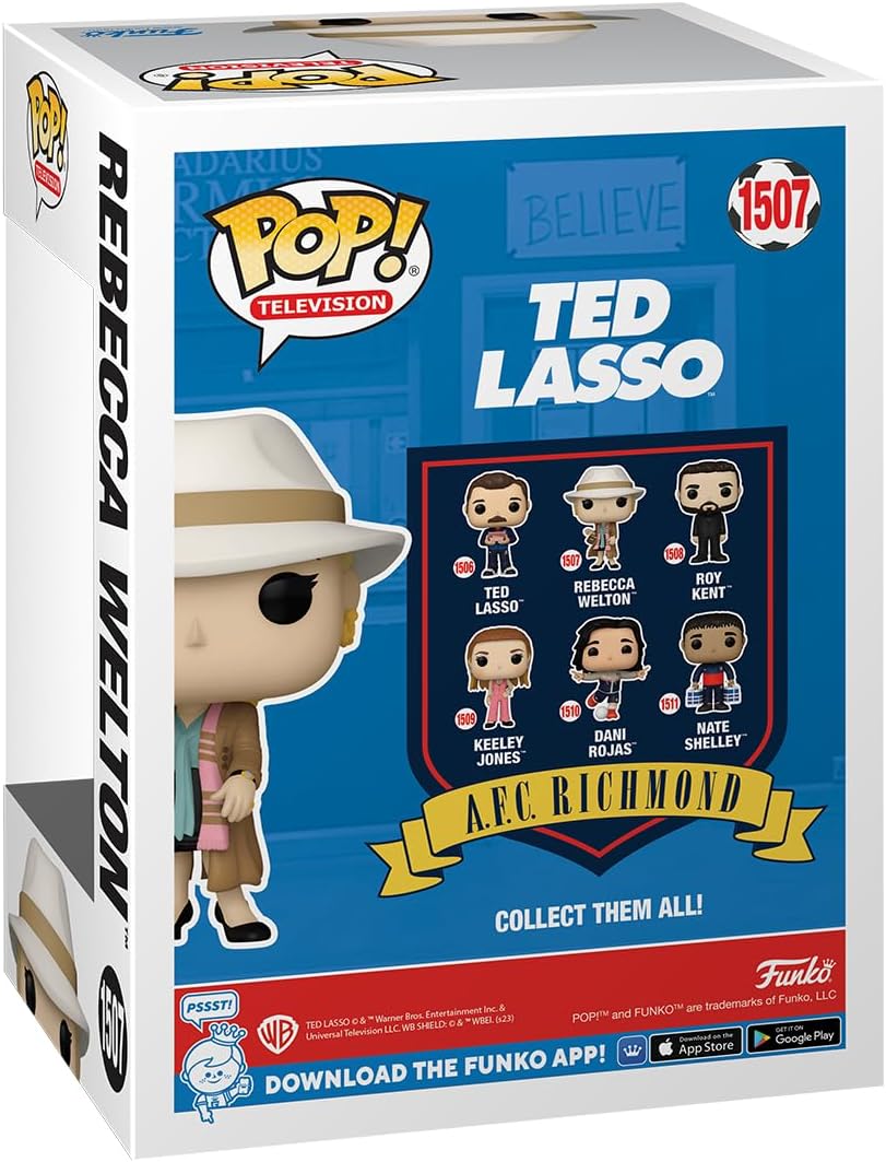 Funko Pop! TV: Ted Lasso - Boss Rebecca - Figur de Vinyle à Collectionner - Spielzeug für Kinder und Erwachsene - Fans de Télévision - Figur Modèle Pour Les CollectionNeurs et Affithage