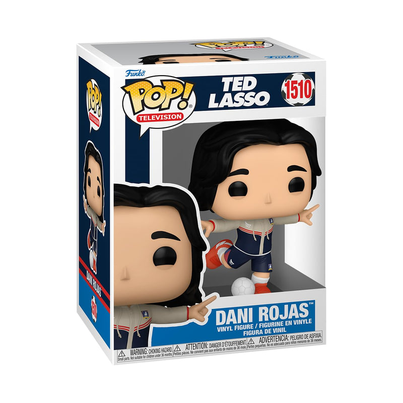 Funko Pop! TV: Ted Lasso - Dani Rojas - Figura de Vinilo Coleccionable - Idea de Regalo- Mercancia Oficial - Juguetes para Niños y Adultos - TV Fans - Muñeco para Coleccionistas y Exposición