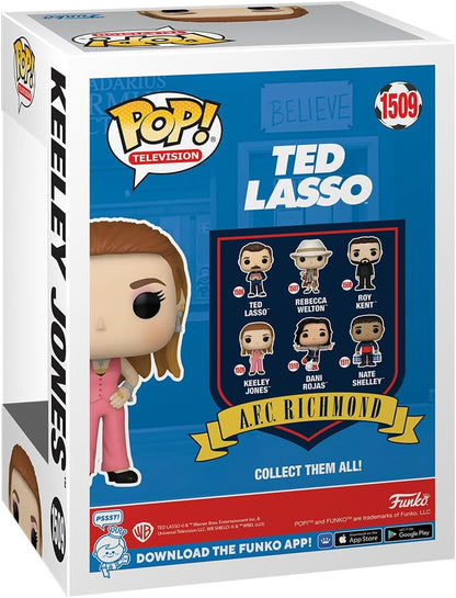 Funko Pop! TV: Ted Lasso - Keeley - (Pink) - Figura de Vinilo Coleccionable - Idea de Regalo- Mercancia Oficial - Juguetes para Niños y Adultos - TV Fans - Muñeco para Coleccionistas y Exposición