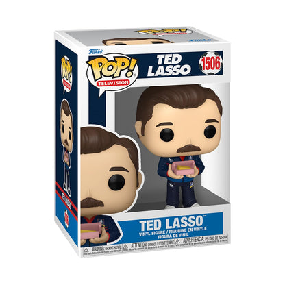Funko Pop! TV: Ted Lasso with Biscuits - Figura de Vinilo Coleccionable - Idea de Regalo- Mercancia Oficial - Juguetes para Niños y Adultos - TV Fans - Muñeco para Coleccionistas y Exposición