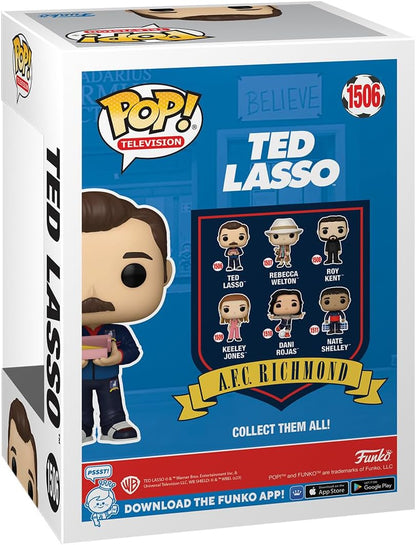 Funko Pop! TV: Ted Lasso with Biscuits - Figura de Vinilo Coleccionable - Idea de Regalo- Mercancia Oficial - Juguetes para Niños y Adultos - TV Fans - Muñeco para Coleccionistas y Exposición