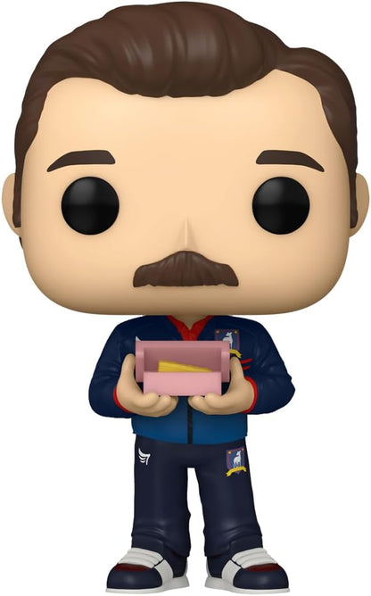 Funko Pop! TV: Ted Lasso with Biscuits - Figura de Vinilo Coleccionable - Idea de Regalo- Mercancia Oficial - Juguetes para Niños y Adultos - TV Fans - Muñeco para Coleccionistas y Exposición