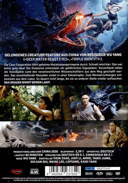 YANG, WU - DEEP SEA MUTANT SNAKE - KILLERSCHLANGE AUS DER TIEFE