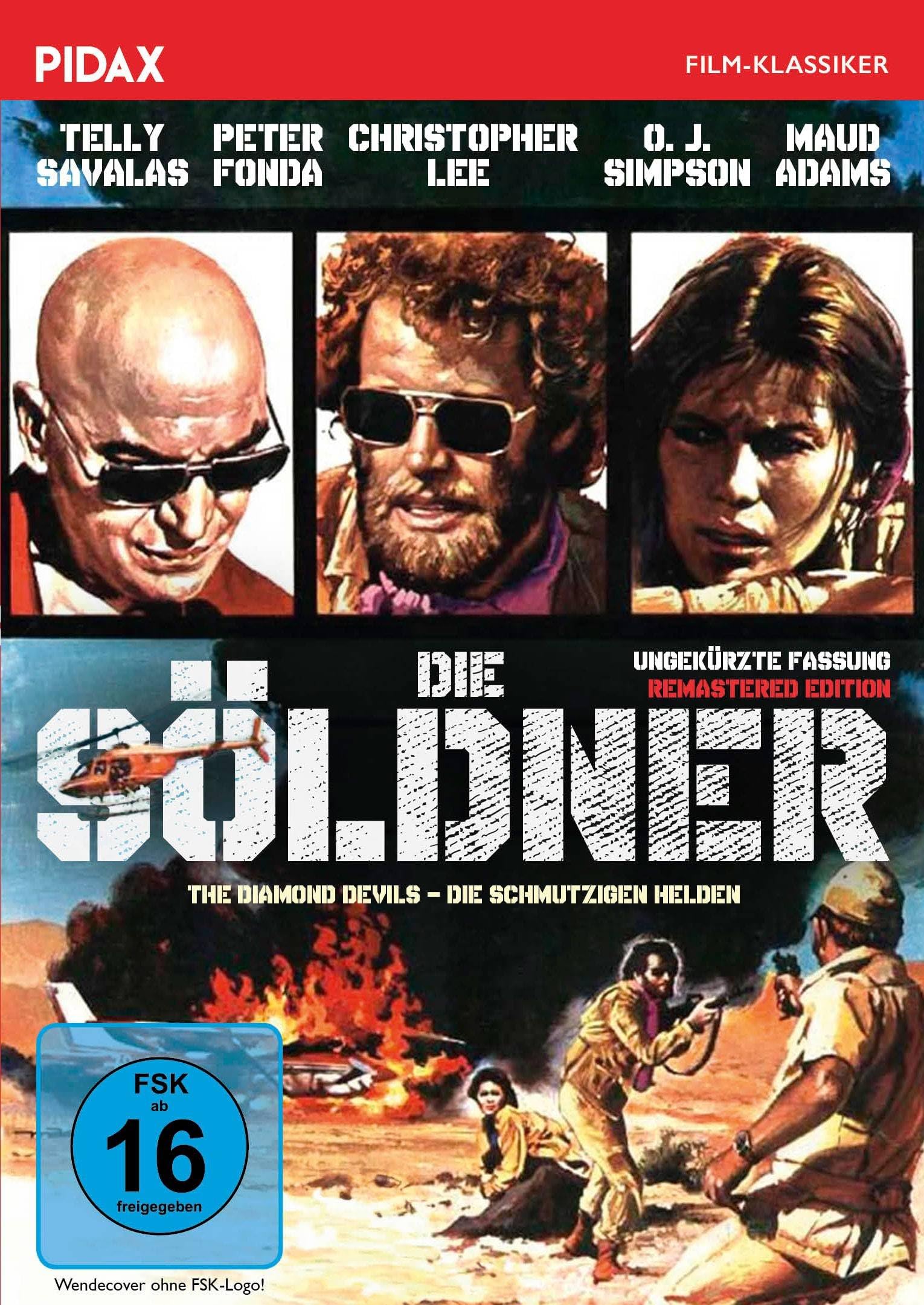 Die Söldner (The Diamond Devils - Die schmutzigen Helden) - Remastered Edition / Abenteuerfilm mit absoluter Starbesetzung (Pidax Film-Klassiker