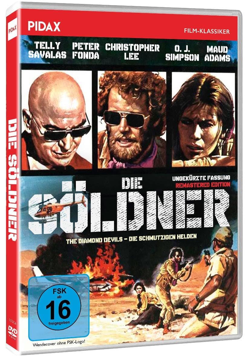 Die Söldner (The Diamond Devils - Die schmutzigen Helden) - Remastered Edition / Abenteuerfilm mit absoluter Starbesetzung (Pidax Film-Klassiker