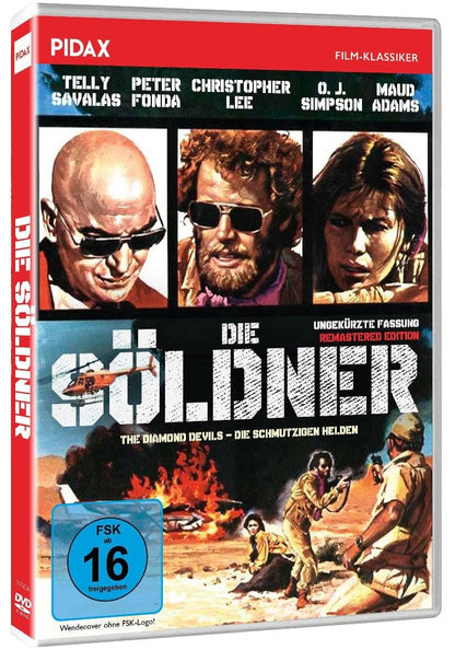 Die Söldner (The Diamond Devils - Die schmutzigen Helden) - Remastered Edition / Abenteuerfilm mit absoluter Starbesetzung (Pidax Film-Klassiker