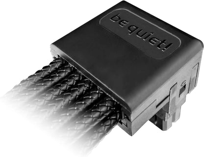 Be quiet! 24-Pin 12VHPWR 90° Power Cable 12V-2x6 for use with Any ATX 3 be quiet! Power Supply | Black | BC073