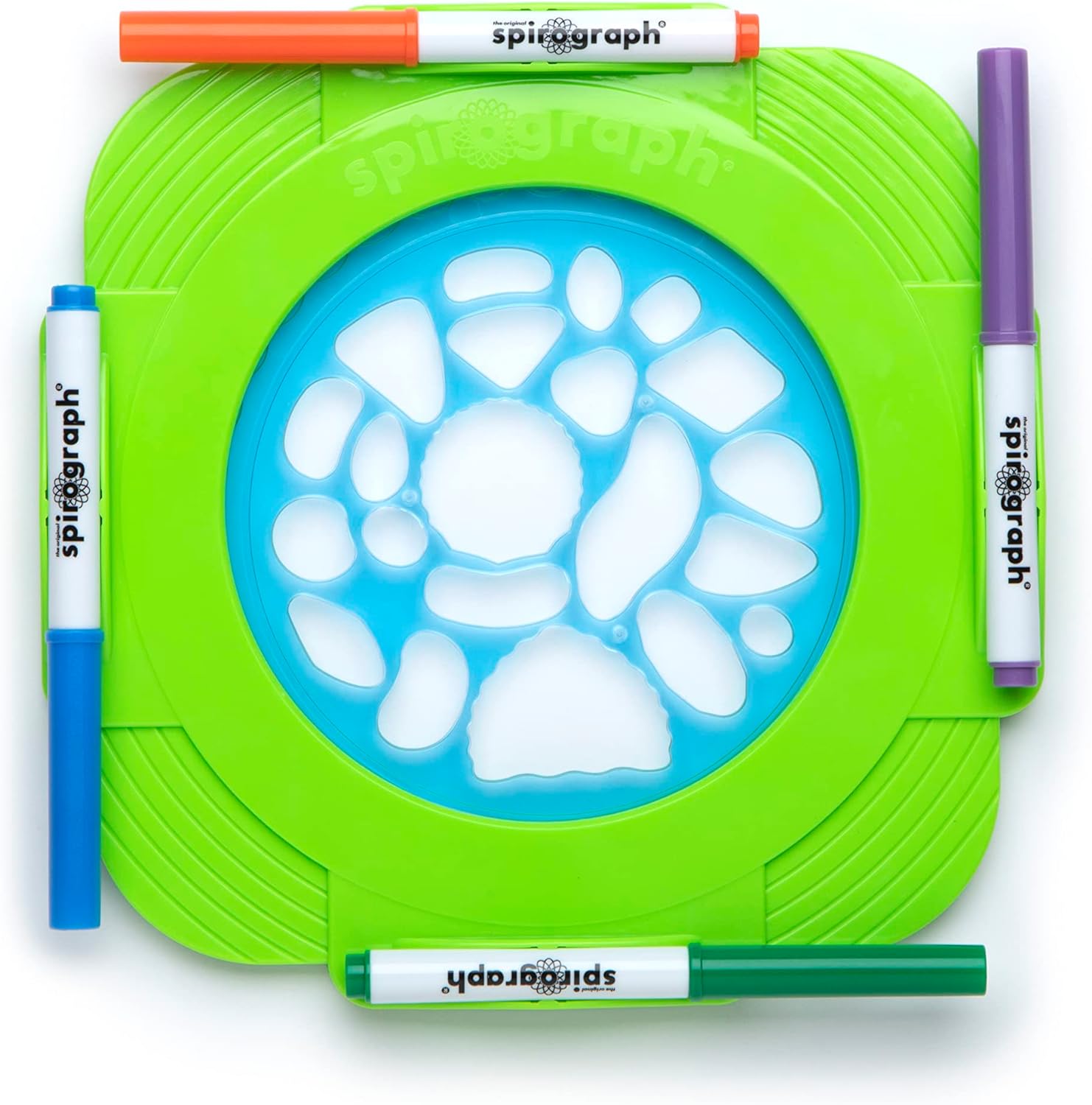 Spirograph Window Designer, Mehrfarbig/Meereswellen (Ocean Tides