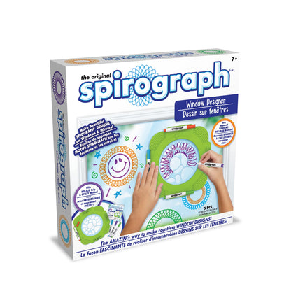 Spirograph Window Designer, Mehrfarbig/Meereswellen (Ocean Tides