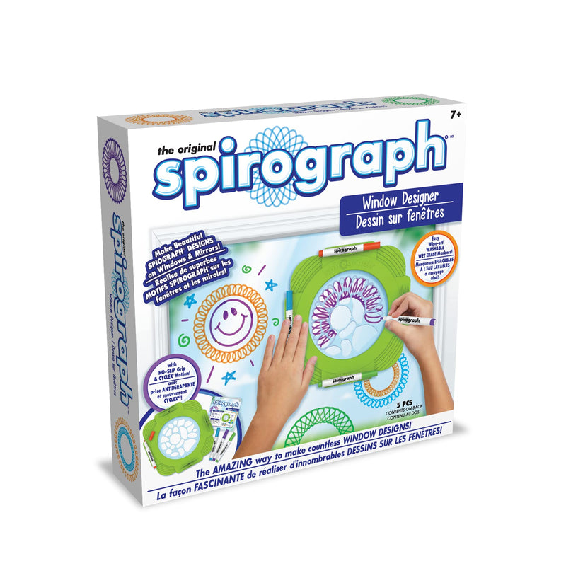 Spirograph Window Designer, Mehrfarbig/Meereswellen (Ocean Tides