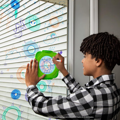 Spirograph Window Designer, Mehrfarbig/Meereswellen (Ocean Tides
