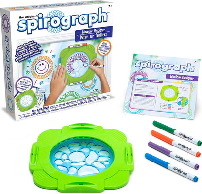 Spirograph Window Designer, Mehrfarbig/Meereswellen (Ocean Tides