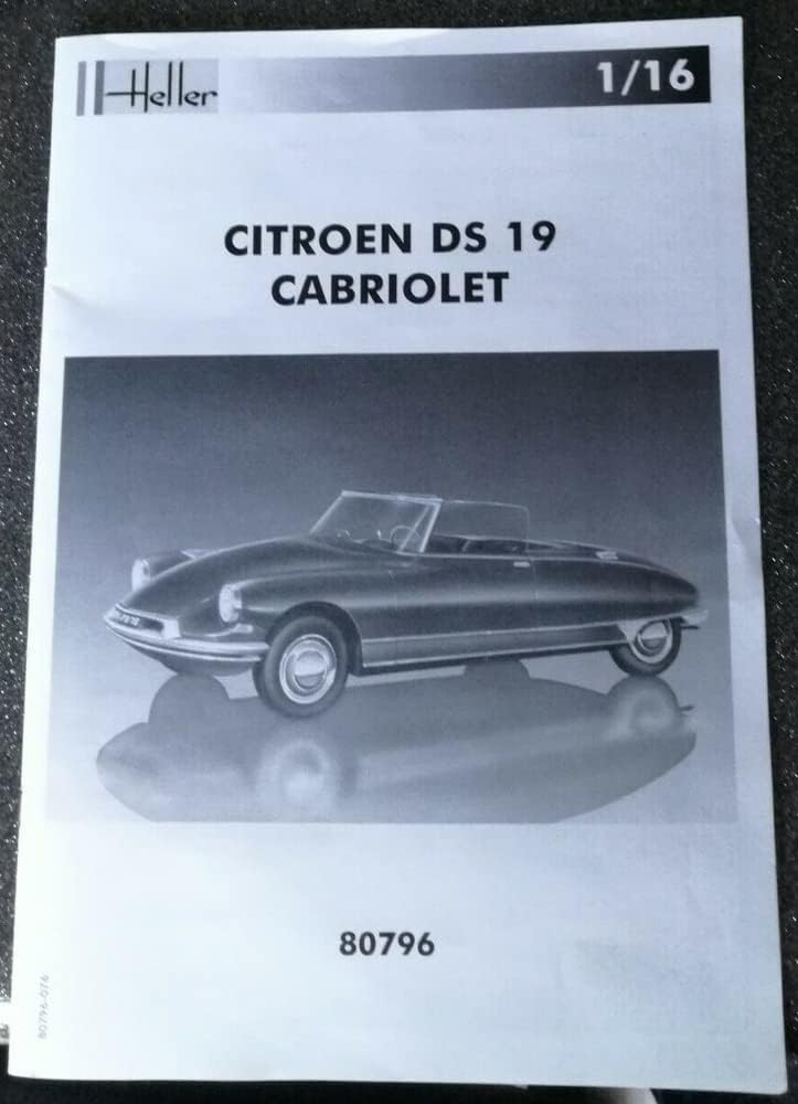 Heller HEL80795 Citroen Model Kit, Various