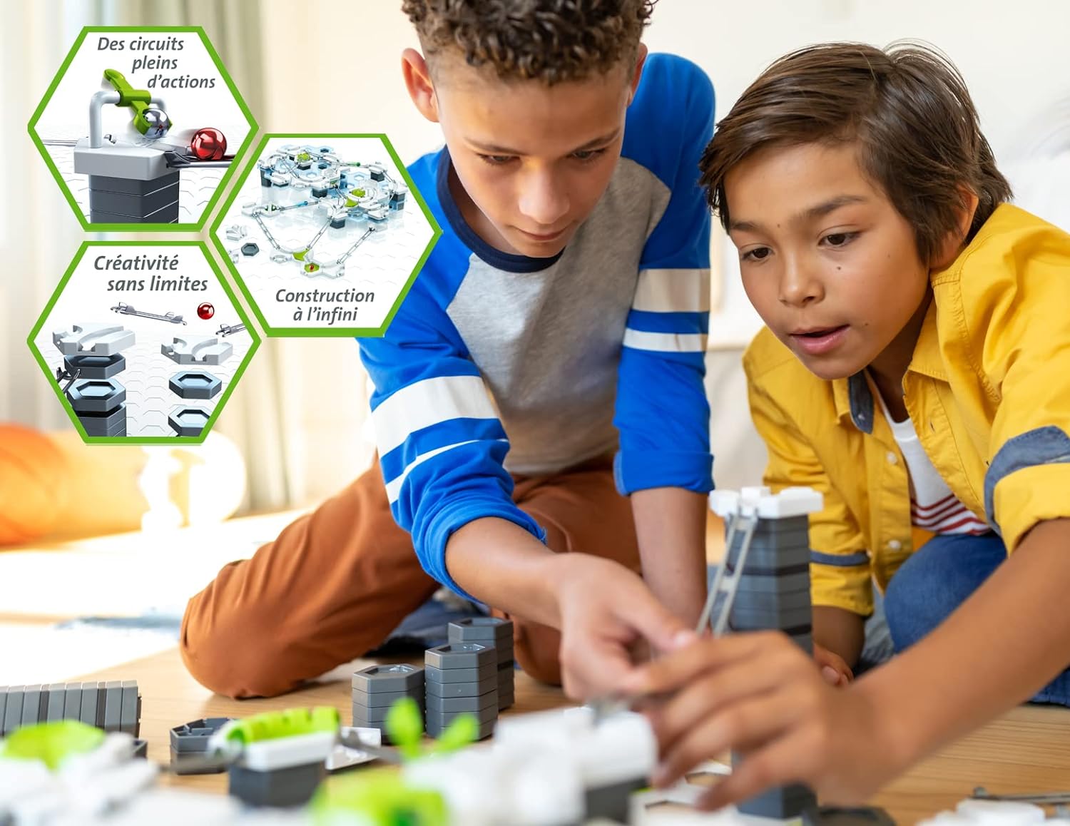 Ravensburger GraviTrax Power Element Connect 27469 Electronic Extension for Your Marble Run and Construction Toy from 8 Years