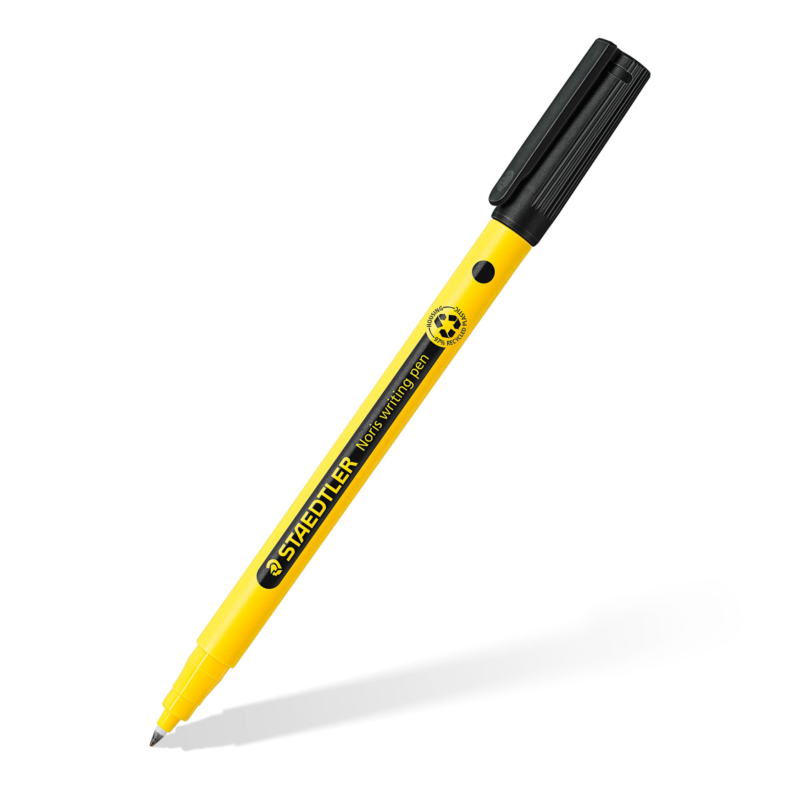 STAEDTLER 307-9 Noris Handwriting Pen - Black (Box of 10