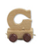 Childrens Personalised Wooden Alphabet Letter Train A-Z Name Set All Letters Available (Letter G