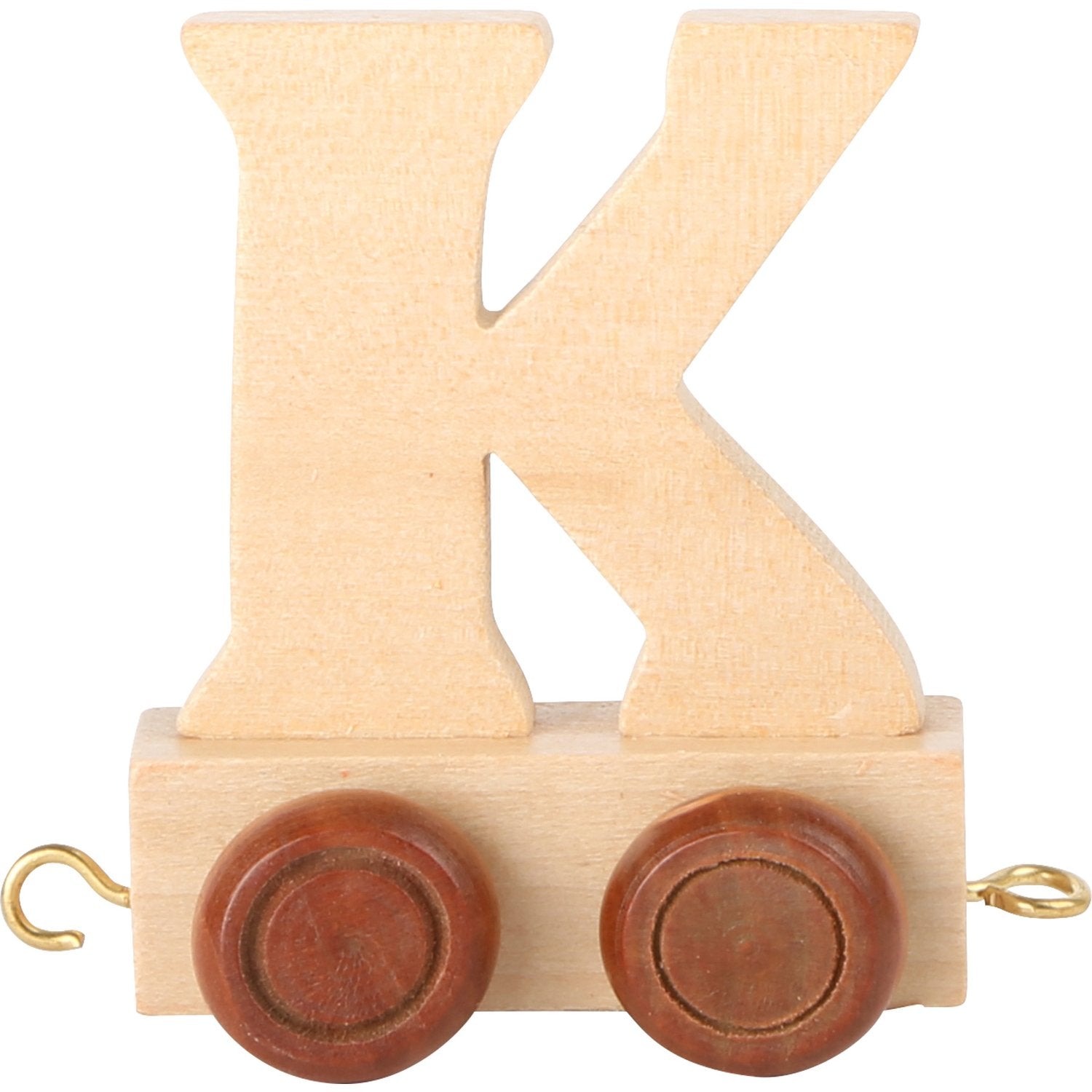 Childrens Personalised Wooden Alphabet Letter Train A-Z Name Set All Letters Available (Letter K)