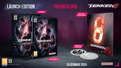 TEKKEN 8 LAUNCH LIMITED EDITION (DAY 1 Edition) (CIAB) PC