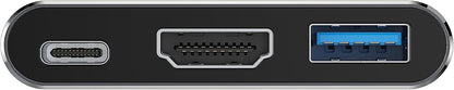 DONN18G notebook dock/port replicator Wired USB 3.2 Gen 1 (3.1 Gen 1) Type-C Grey
