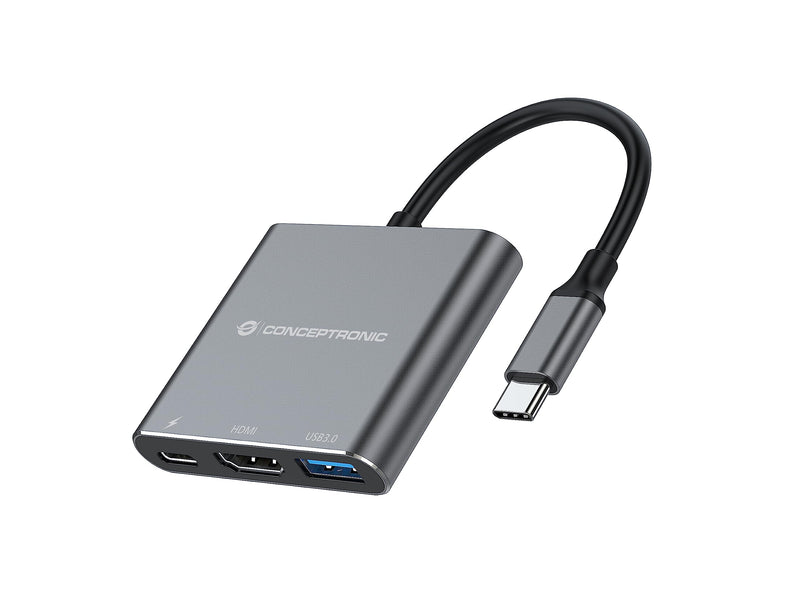 DONN18G notebook dock/port replicator Wired USB 3.2 Gen 1 (3.1 Gen 1) Type-C Grey