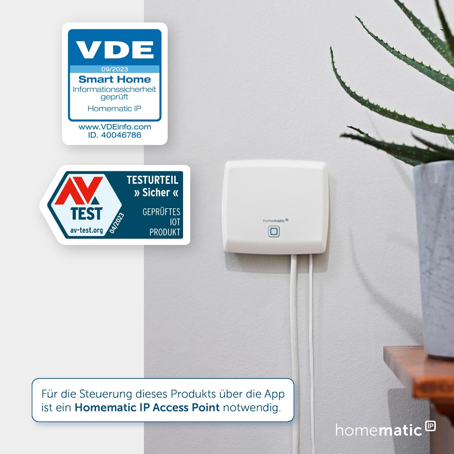 Homematic IP 200 Display, with adjustment wheel, new