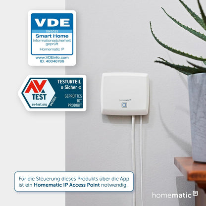 Homematic IP 200 Display, with adjustment wheel, new