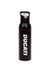 Ducati Borraccia Urban, Bici e Monopattini, Unisex Adulto, Nera, Taglia unica, Acciaio inossidabile