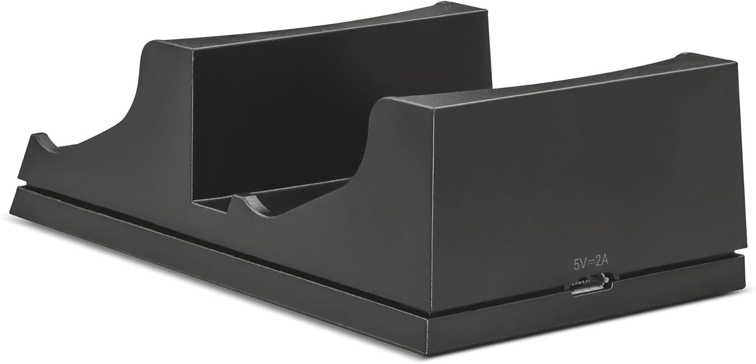 Trust Gaming Gxt 235 21681 Dubbel Oplaaddock, Voor Ps4 Controllers (Duo Charging Dock Usb, Laadindicator), Zwart, Een maat