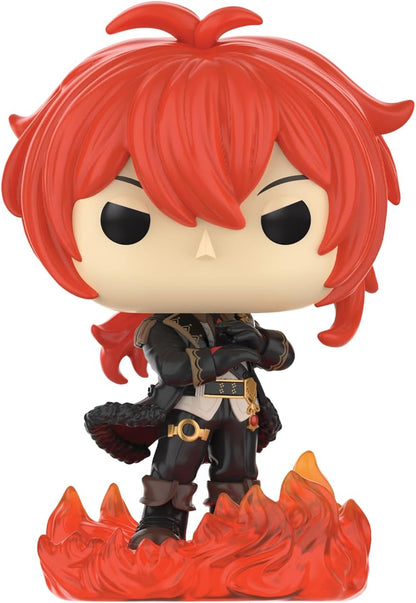 Funko POP! Games: Genshin Impact - Diluc Ragnvindr - POP! Asia - Collectable Vinyl Figure - Official Merchandise - Toys for Kids & Adults - Games Fans - Model Figure for Collectors