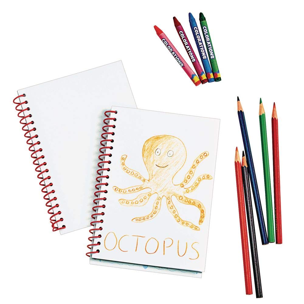 Colorations - Colorations - Notitieboek Blanco met Witte Kaft Set van 24