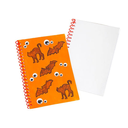 Colorations - Colorations - Notitieboek Blanco met Witte Kaft Set van 24