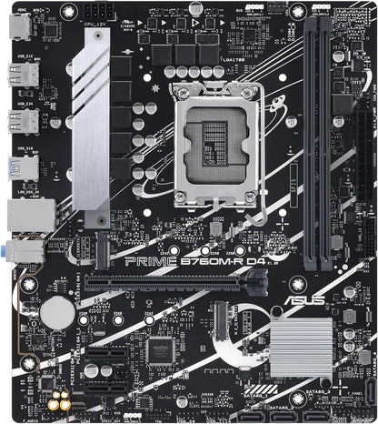 ASUS PRIME B760M-R D4 (Socket 1700/B760/DDR4/S-ATA 6Gb/s/Micro ATX