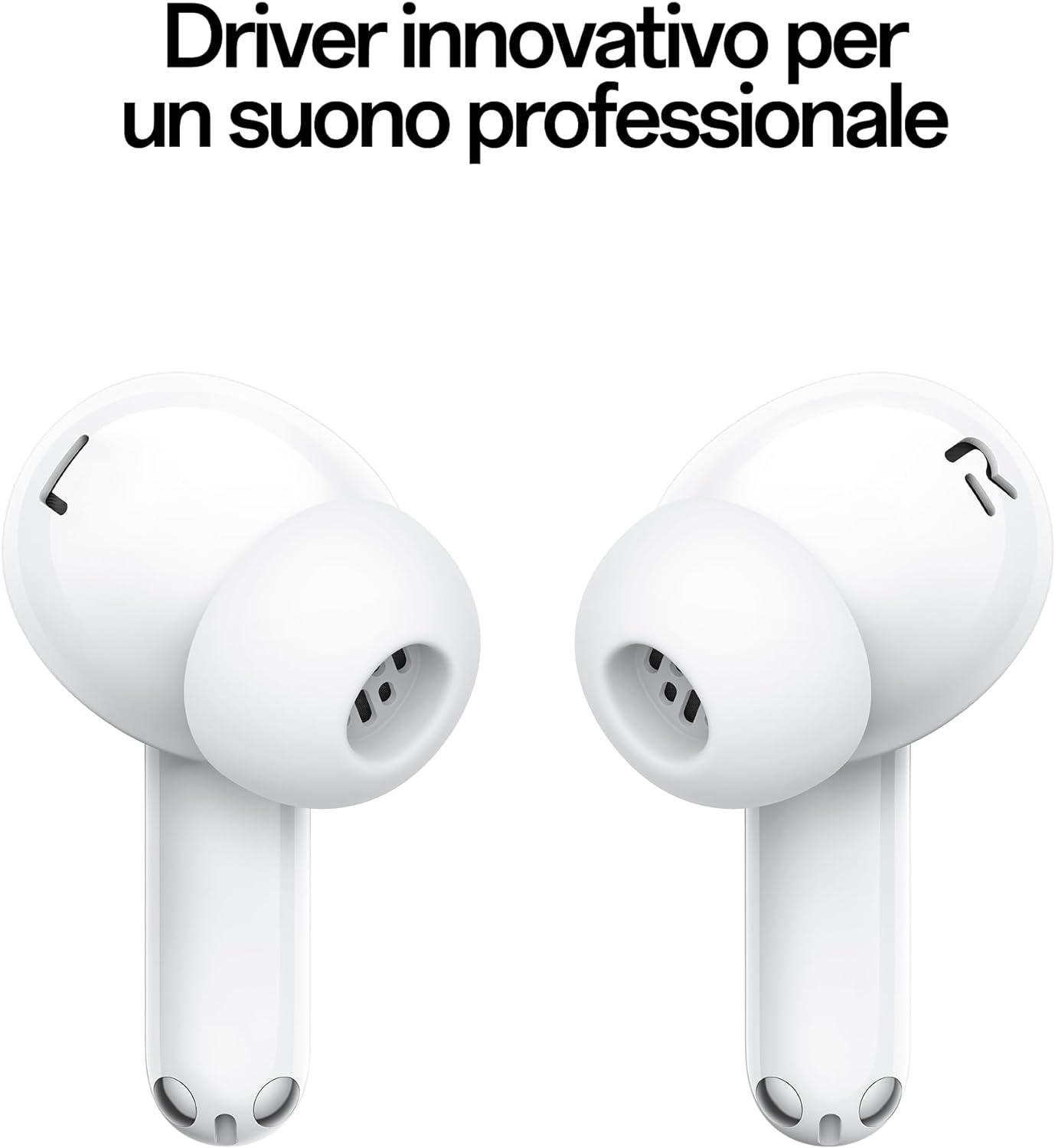 Oppo Enco Air3 Pro - Auriculares inalámbricos, Bluetooth 5.3, Cancelación de ruido, Carga inalámbrica, Baja latencia, Batería de gran capacidad, IP55 - Blanco
