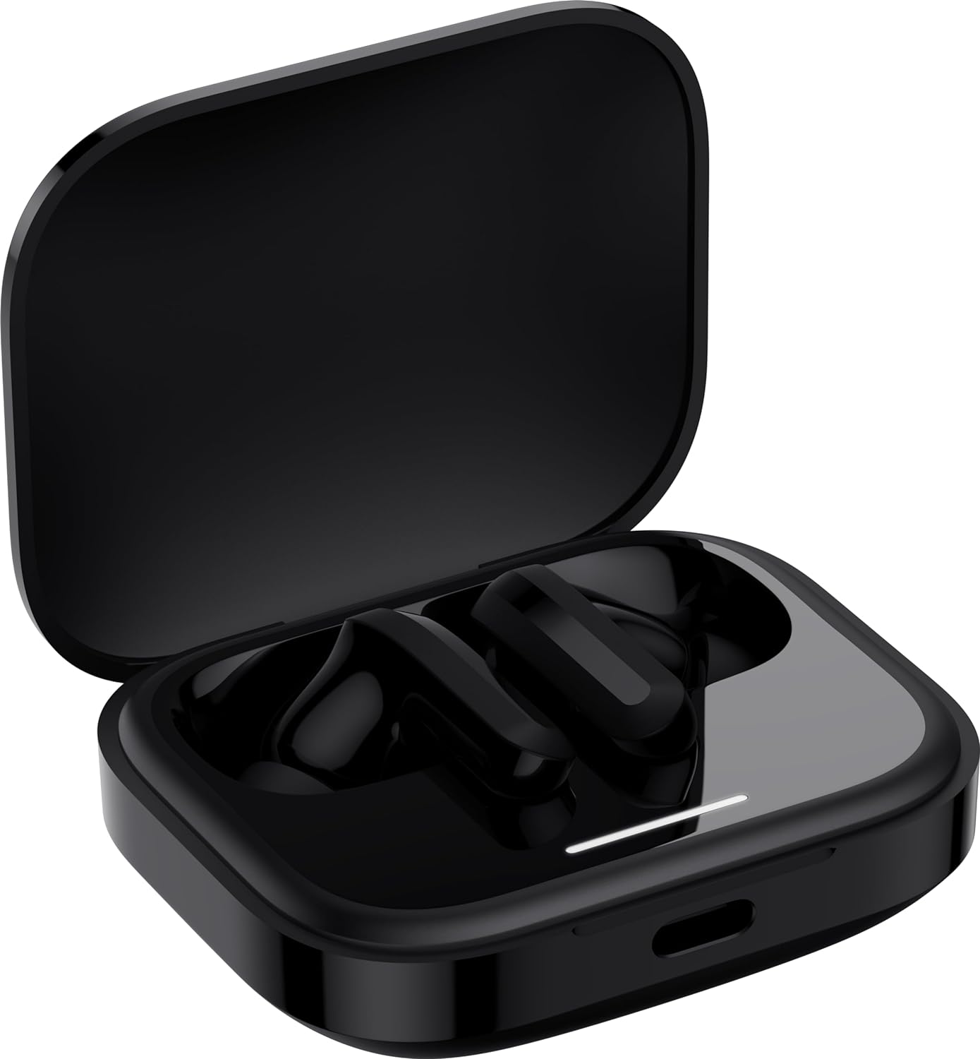 Xiaomi Redmi Buds 5 - Auriculares inalámbricos, cancelación Activa de Ruido de hasta 46 dB, 10 Horas de autonomía y 40 Horas con el Estuche de Carga, Negro (Versión ES)