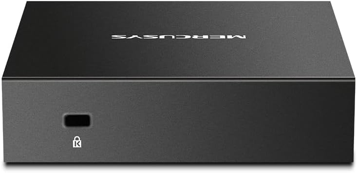 MERCUSYS 5-Port Gigabit Desktop Switch, 5× 10/100/1000Mbps Ports, Multiple Installation, Auto-Negotiation, Auto-MDI/MDIX, Power Saving, Metal case, Plug & Play, No Configuration Required (MS105GS