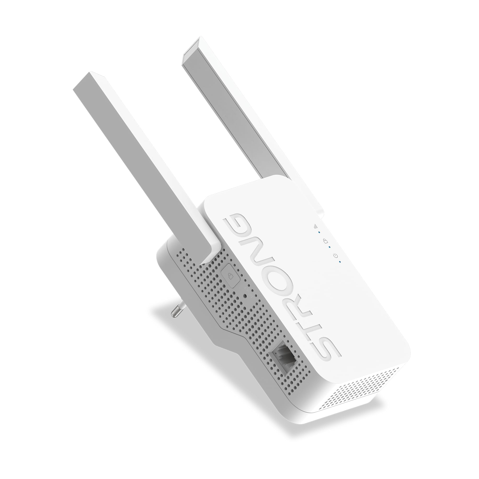 STRONG Wi-Fi 6 Repeater AX1800 - High Speed WLAN Amplifier, Signal Booster and Wi-Fi Booster - Maximum Speed, Range and Reliability for Your Home