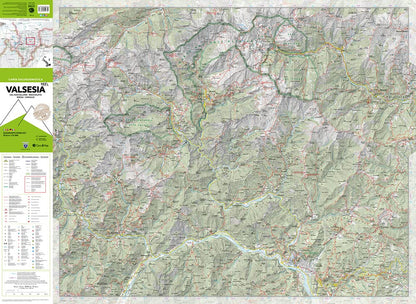Valsesia Nord Est: Val Mastallone-Boccioleto-Rossa-Varallo 1:25000