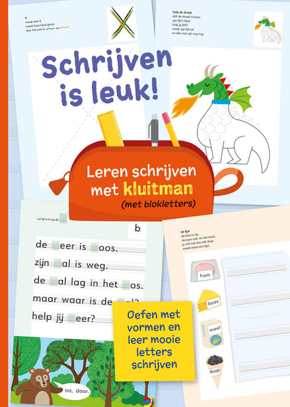 Schrijven is leuk (Leren schrijven met Kluitman