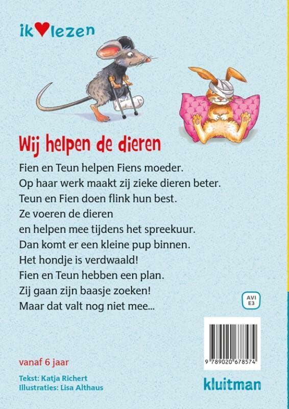 Wij helpen de dieren (Ik hou van lezen