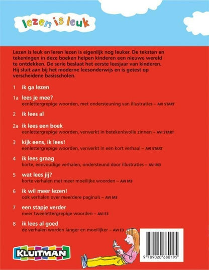 Uitgeverij Kluitman - Lezen is leuk - Lees je mee? AVI-Start