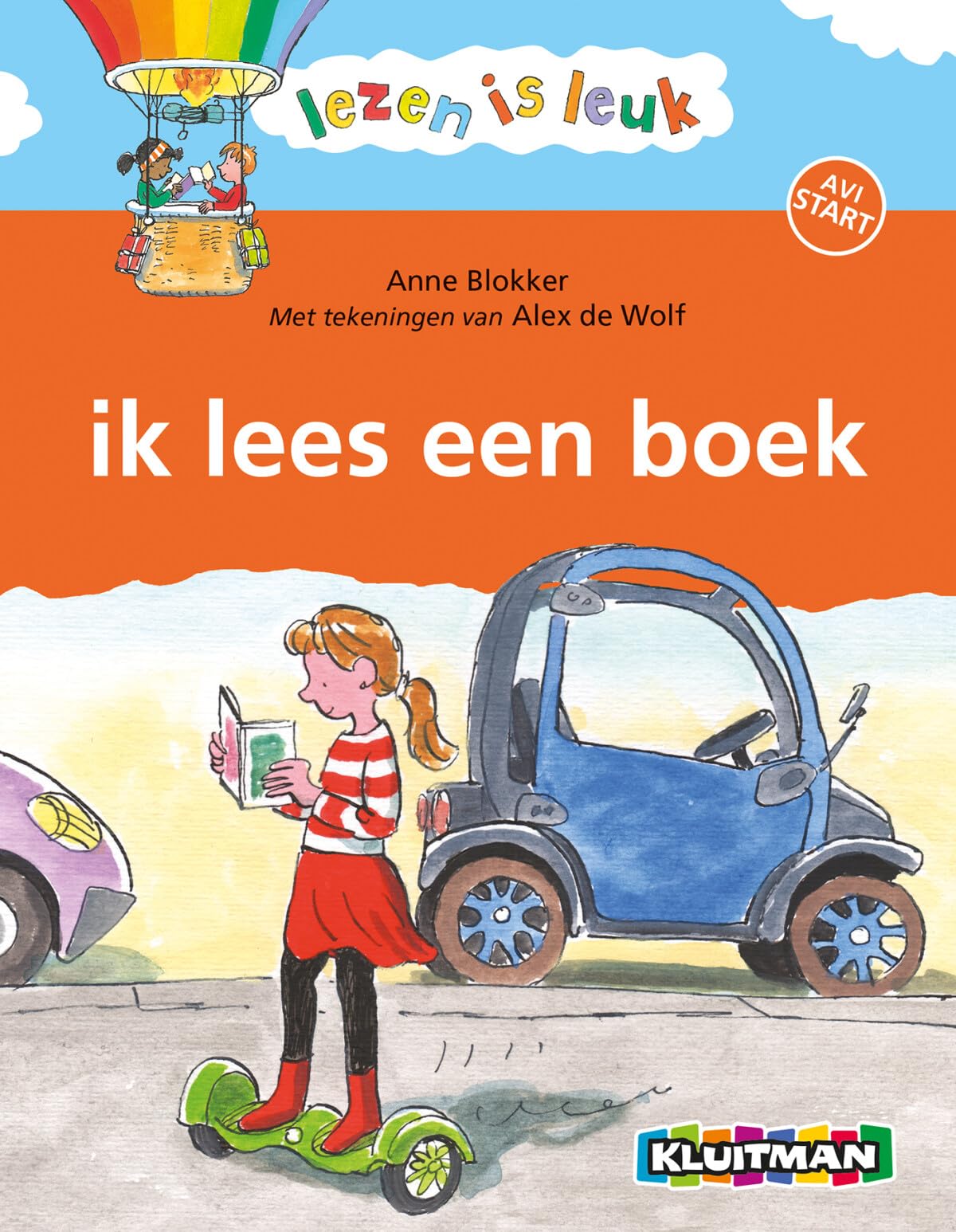 Uitgeverij Kluitman - Lezen is leuk - Ik lees een boek AVI-Start