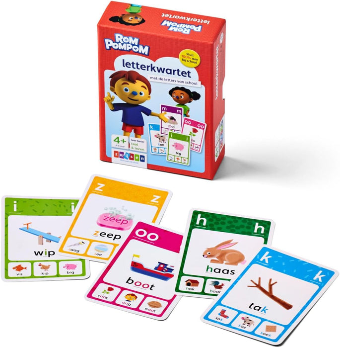 WPG Uitgevers - Rompompom Letterkwartet