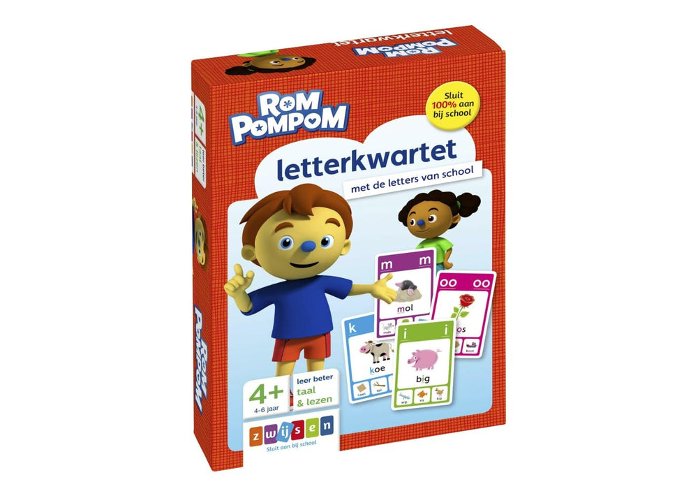 WPG Uitgevers - Rompompom Letterkwartet