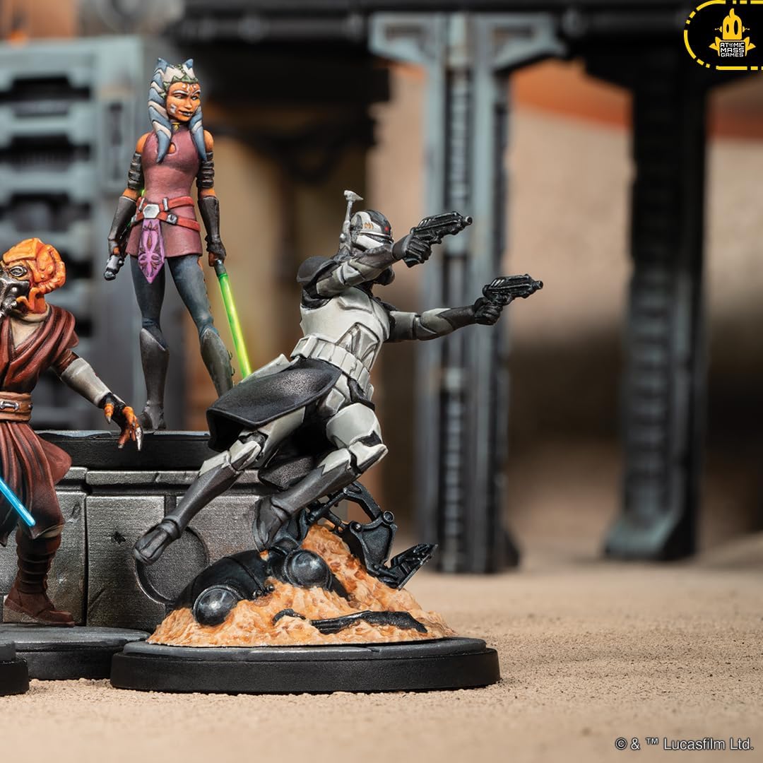 Atomic Mass Games Star Wars Shatterpoint Lead by Example Squad Pack - Tabletop Miniatures Game, Strategy Game for Kids and Adults, Ages 14+, 2 Players, 90 Minute Playtime, Made, AMGD1016