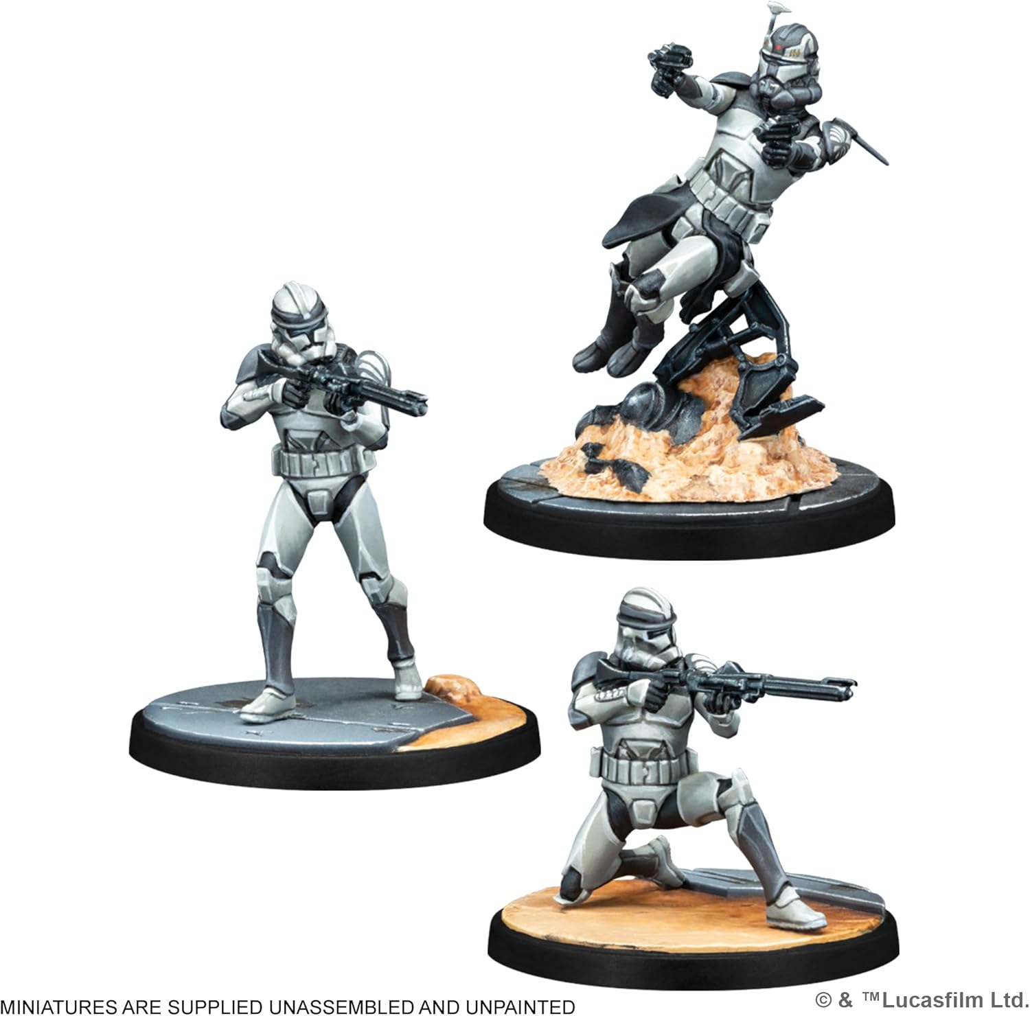 Atomic Mass Games Star Wars Shatterpoint Lead by Example Squad Pack - Tabletop Miniatures Game, Strategy Game for Kids and Adults, Ages 14+, 2 Players, 90 Minute Playtime, Made, AMGD1016