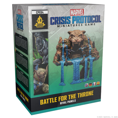 Atomic Mass Games | Marvel Crisis Protocol Rival Panels: Battle for The Throne | A Partir de 14 años | para 2 Jugadores | 90 Minutos por Partida | Multilenguaje (Incluye Español
